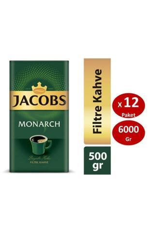 Jacobs Monarch Filtre Kahve 500 Gr X 12li Set