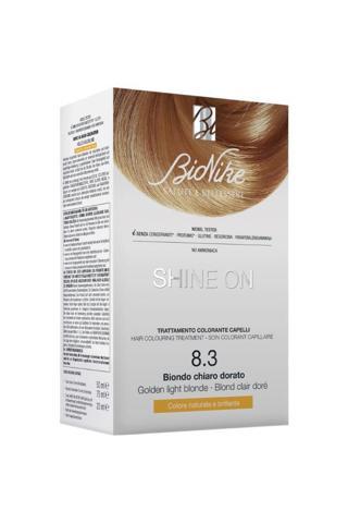 BIONIKE SHINE ON Hair Colouring Treatment No: 8.3 GOLDEN LIGHT BLONDE