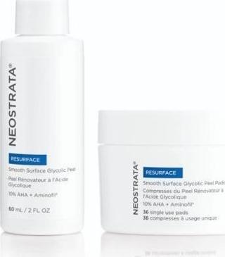 NEOSTRATA Resurface Smooth Surface Daily Peel/Smooth Surface Glycolic Peel 60 ml/36 Ped