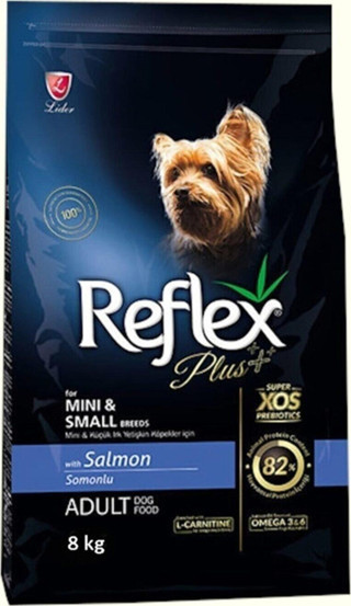 Reflex Plus Somonlu Mini Ve Küçük Irk Yetişkin Köpek Maması 8 Kg