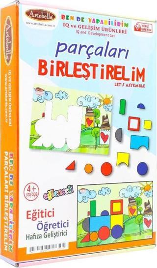 Eğitici Öğretici Çocuk Oyunları 01 I Parçaları Birleştirme +4 Yaş