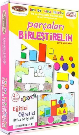 Eğitici Öğretici Çocuk Oyunları 03 I Parçaları Birleştirme +4 Yaş