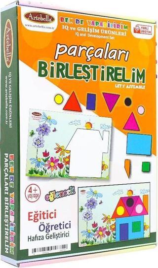 Eğitici Öğretici Çocuk Oyunları 04 I Parçaları Birleştirme +4 Yaş