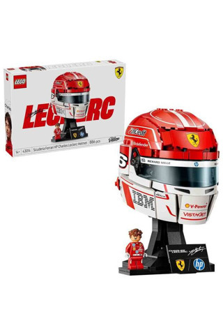 Lego Editions Scuderia Ferrari Hp Charles Leclerc Kaskı 43014 - 14 Yaş Ve Üzeri Için F1 Sergileme Mo