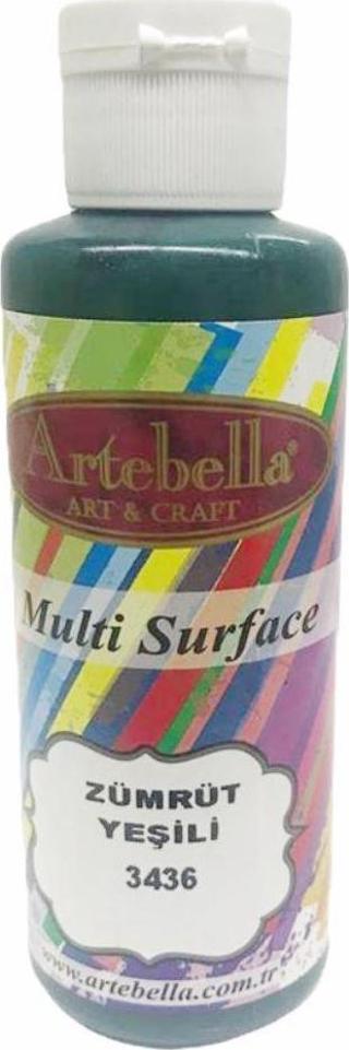 Artebella Multi Surface Boya 3436 Zümrüt Yeşili 130 ml