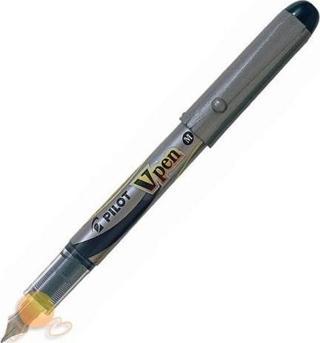 Pilot V-pen Silver Kullan-at Dolma Kalem Siyah