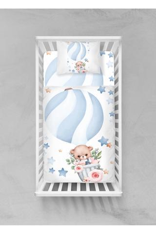 Markkombin Pamuklu Anne Yanı Beşik Uyku Nevresim Takımı - (60x100) - BCNTAY12023297