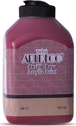 Artdeco Akrilik Boya 500ml Bordo 3643