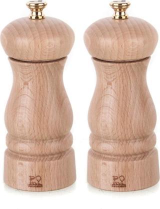 Peugeot Clermont Natural Karabiber ve Tuz Değirmen Seti 13 Cm