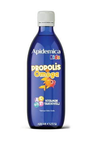 Arı Mucizesi Apidemica Omega Şurup (propolis, A, C, E Ve D3 Vitamin Takviyeli)