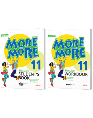 Kurmay Elt 2024 11. Sınıf More & More Students Book + Workbook - Kurmay Yayınları