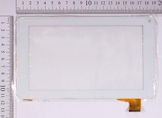 YCF0119, 86V 7" Tablet uyumlu Dokunmatik Panel - Beyaz