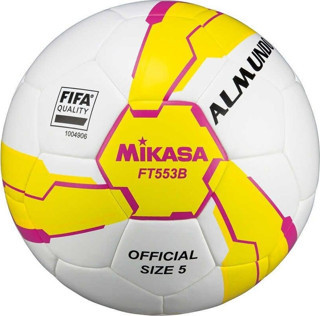 Mikasa FT553B-YP No5 Sentetik Deri Hibrit Futbol Topu