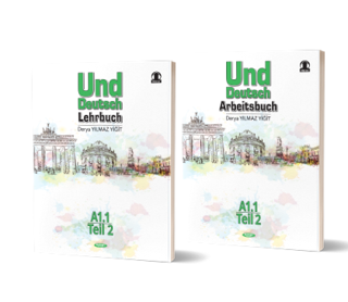 Kurmay Elt 2024 10. Sınıf Almanca Und Deutsch Lehrbuch A1.1 Teil 2 - Kurmay Yayınları