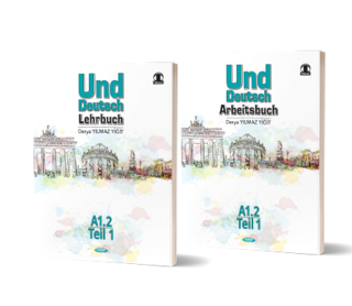 Kurmay Elt 2024 11. Sınıf Almanca Und Deutsch Lehrbuch A1.2 Teil 1 - Kurmay Yayınları