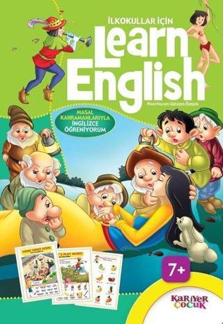 İlkokullar İçin Learn English-Yeşil - Kolektif  - Kariyer Çocuk
