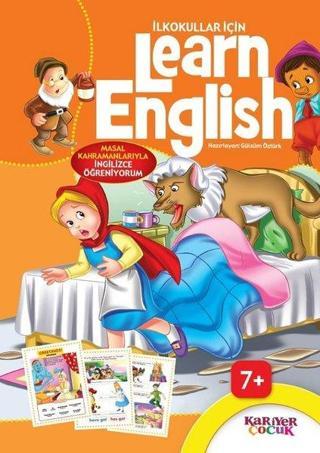 İlkokullar İçin Learn English-Turuncu Kolektif  Kariyer Çocuk
