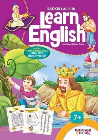 İlkokullar İçin Learn English-Mor - Kolektif  - Kariyer Çocuk