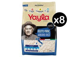 Yayla Gurme Risotto Pirinç 500 gr 8 Adet