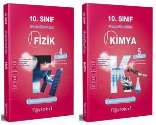 Test Okul 10. Sınıf Fizik + Kimya Soru Bankası Seti 2 Kitap 2023 - TestOkul Yayınları