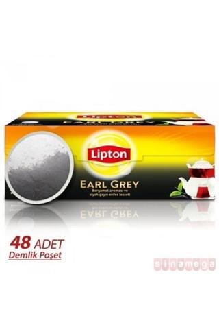 Lipton Early Grey Demlik 48'Li - 16'Lı