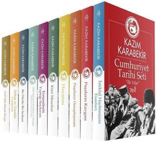 Cumhuriyet Tarihi Set İlk Yıllar-Lüks Kutulu 10 Kitap Takım Kazım Karabekir Truva Yayınları