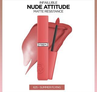 L'Oréal Paris Infaillible Matte Resistance Likit Mat Ruj - 625 Summer Flying