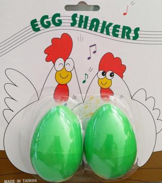 Maxtone OSC48-GR Yumurta Shaker Yeşil Renk (Çift)