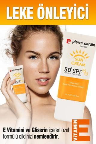 Pierre Cardin Yüksek Uv Korumalı Koyu Leke Önleyici Spf 50 Güneş Kremi Yüz Ve Tüm Vücut 50 ml