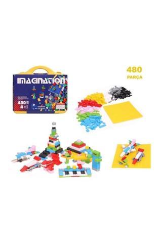 İmagination Lego 480 Parça Lego Çantalı Model Lisanslı Ürün