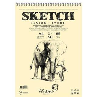 Van Dyck Sketch Çizim Blok A4 85GR 50 Yaprak