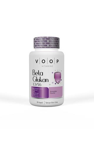 Voop Beta Glukan Kara Mürver, C Vitamini, Çinko 30 Kapsül