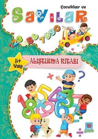 Çocuklar ve Sayılar 5+Yaş Alıştırma Kitabı - Yücel Kaya - Türk Edebiyatı Vakfı Yayınları