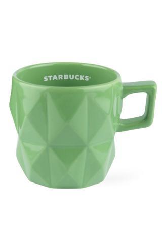 Starbucks Yeşil Renkli Mozaik Desenli Kupa 284 ml