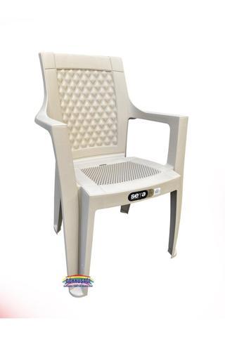 Seta Rombo Cappuccıno 3'lü Plastik Sandalye ROMBO CAPPUCCINO 3'Lü