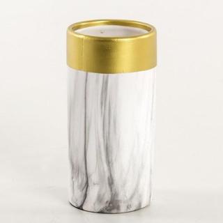 Euro Flora Gold/mermer Desenli Seramik Vazo 8,5X20 cm