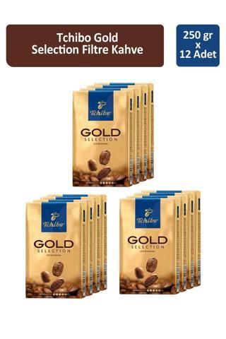 Tchibo Gold Selection Filtre Kahve 250 gr x 12 Adet