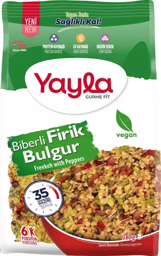 Yayla Gurme Fit Biberli Firik Bulgur 360 gr