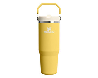 Stanley The IceFlow Flip Straw 2.0 Tumbler 0.89L Pipetli Termos 10-13424-0219 Sarı