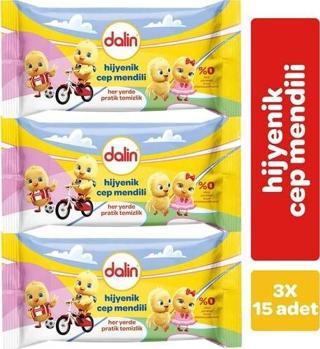 Dalin Hijyenik Cep Mendili 15x3 Adet