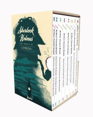 Sherlock Holmes Seti-8 Kitap Takım