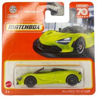 Mattel Matchbox Mclaren 720 Spider Araba C0859-HFR66