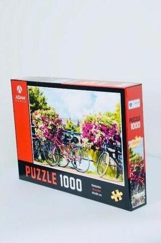 1000 Parça Puzzle Bisikletler Puzzle 1000'lik Puzzle