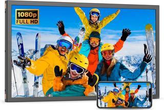 FULLJA Dijital Resim Çerçevesi - 21.5 Inc WiFi 32 GB, 1920x1080 IPS FHD 1080P