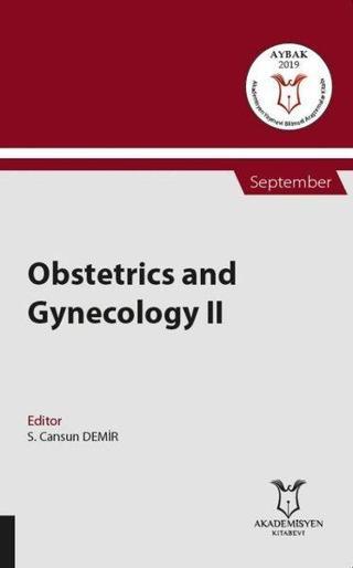 Obstetrics and Gynecology 2 Kolektif  Akademisyen Kitabevi