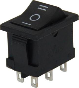 Mini Işıksız Anahtar 6P ON-OFF-ON 6P IC-123-6