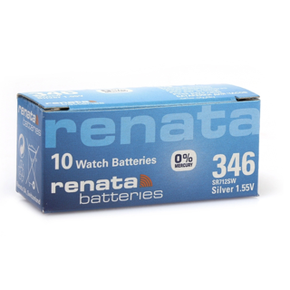 zenvia Renata 346 Sr712sw 1.55v Alkalin Saat Pili 10 Adet znv2025