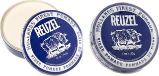 Reuzel Fiber Pomade Erkekler için Saç Şekillendirici Krem 340Gr + 113Gr 2li Saç Şekillendirme Seti