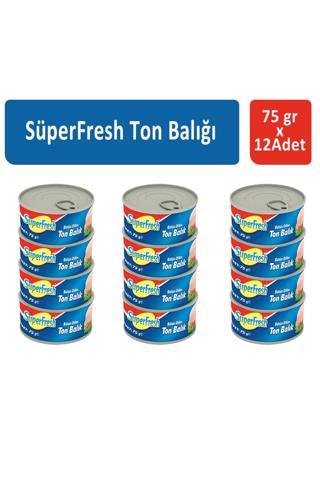 SuperFresh Ton Balığı 75 gr x 12 Adet