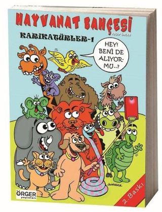 Hayvanat Bahçesi Karikatürler-1 - Vacip Örger - Örger Yayınları